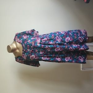 Vintage floral dress